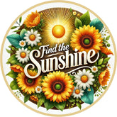 Find the Sunshine Sunflower Wreath Sign